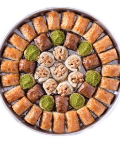 Baklava Special With Walnut On The Tray
