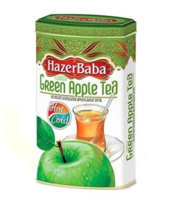 Hazer Baba Green Apple Tea Metal Box