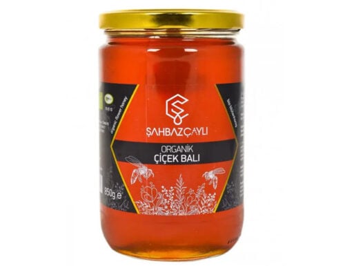 Organic flower honey, 450g (15. 8oz)