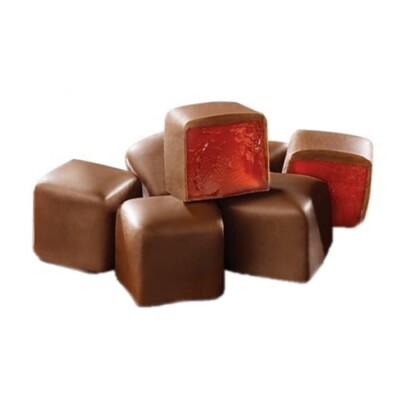 Koska Chocolate Coated Turkish Delight with Rose Flavored 140 gr