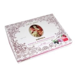Koska Traditional Turkish Delight Safiye Sultan with Black Mulberry and Raspberry Mixed 550 gr