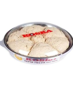 Koska Traditional Turkish Tray Plain Halva Candy 650 gr