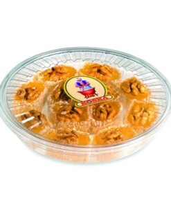 Koska Turkish Delight Palace with Walnut Transparent Boxed