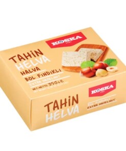 Koska Turkish Traditional Box Halva Candy With Hazelnut 350 gr