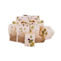 Koska Turkish Traditional Plain Tensile Halva with Pistachio