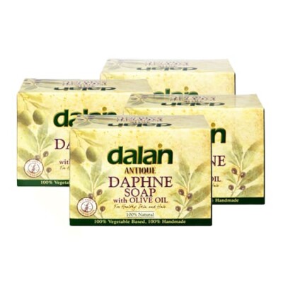 Antique Handmade Soap with Olive Oil 4 Pieces 150 gr x 4