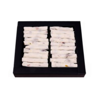 Finger Turkish Delight with Honey, Milk and Pistachio in Small Box