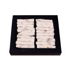 Finger Turkish Delight with Honey, Milk and Pistachio in Small Box