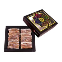 Finger Turkish Delight with Honey and Pistachio in Small Box