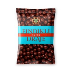 Hazelnut Dragee Covered with Chocolate 200 gr