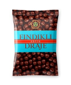 Hazelnut Dragee Covered with Chocolate 200 gr