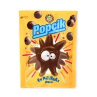 Popcik Candy Crispy Covered with Milk Chocolate 40 gr