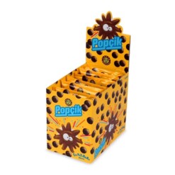 Popcik Candy Crispy Covered with Milk Chocolate 1 Box