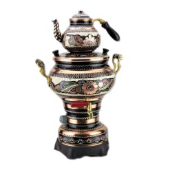 Turkish-Copper-Samovar-Electric-Handcrafted-Ottoman