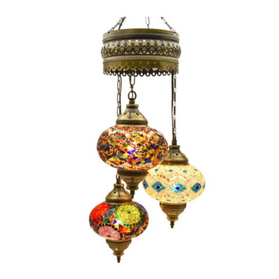 Demmex-Authentic-Ceiling-Pendant-Chandelier-Mosaic-Decor-Lamp