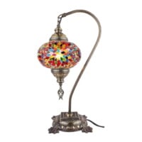 Demmex-Mosaic-Desktop-Lampshade-Night-Light-Nightstand-Work-Table-Lamp