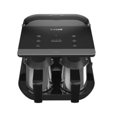 Arçelik-TKM-9961-S-Black-Steel-Double-Turkish-coffee-machine-2