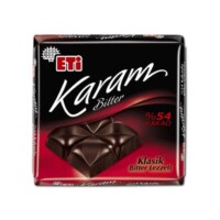 Eti-Karam-Bitter-Chocolate-Bar-with-54%-Cocoa,-60g-–-2.12oz