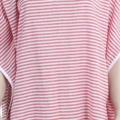 Loincloth-Dress-Hooded-Pinstriped-Red2