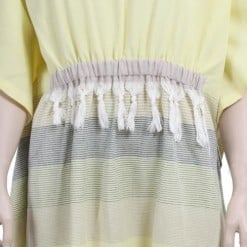 Loincloth-Dress-Hooded-Stripe-Lemon-Yellow2
