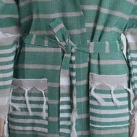 Loincloth-Robe-Hooded-Alesta-Green-Gray2