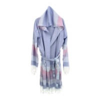 Loincloth-Robe-Stripe-navy-blue-Red-white
