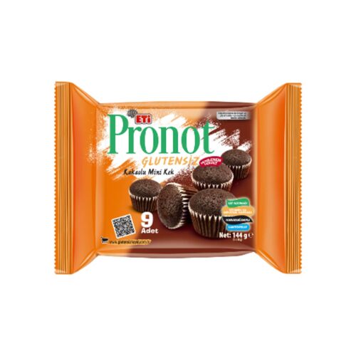 Eti pronot gluten free cocoa mini cake 144 g 5oz
