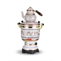 New Rose Flower Royal Electric Copper Samovar 1460