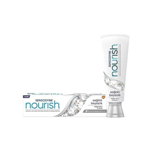 Sensodyne nourish healthy white toothpaste 50 ml (1. 69floz)