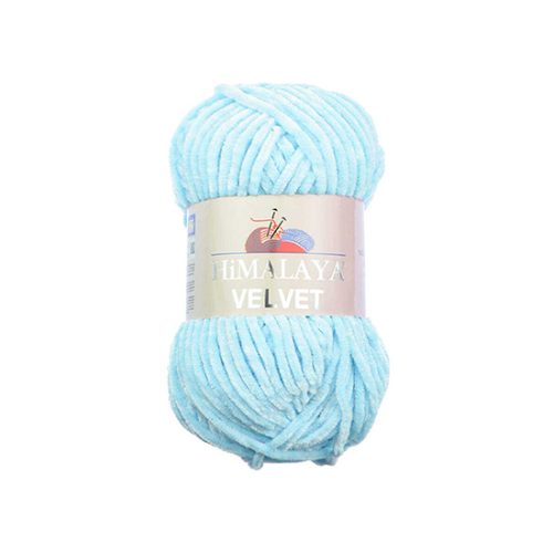 Himalaya Velvet Baby Blue Velvet Yarn 90006