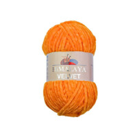 Himalaya Velvet Orange Velvet Yarn 90016