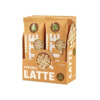 Kahve Dunyasi Caramel Flavored Caffe Latte Special Series 20 gr (0.7oz) - 10 Pieces