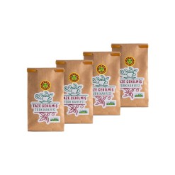 Kahve Dunyasi Freshly Ground Medium Roasted Turkish Coffee 100 gr (3.52oz) - 4 Pieces