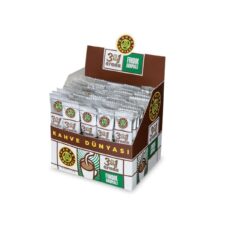 Kahve Dunyasi hasselnøttsmak 3-i-1 12 gr (0.4 oz) – 40 stykker