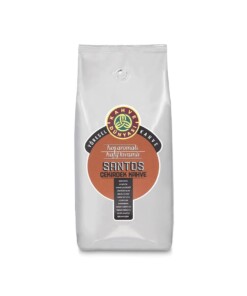 Kahve Dunyasi Pleasantly Aromatic Light Bodied Santos Coffee Beans 1000 gr (35.28oz)