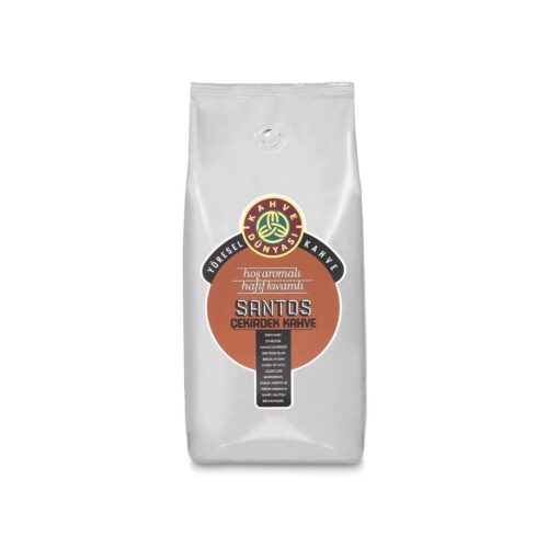 Kahve dunyasi pleasantly aromatic light bodied santos coffee beans 1000 gr (35. 28oz)