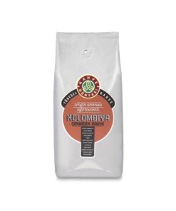 Kahve Dunyasi Richly Flavored Heavy Bodied Colombian Roasted Beans 1000 gr (35.28oz)