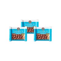 Kahve Dunyasi Tambol Whole Hazelnut Milk Chocolate 100 gr (3.52oz) - 3 Pieces