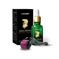 Luis Bien Beard Strengthening Set (Beard Serum 20 ml (0.67floz) & Dermaroller)