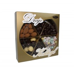 Tugba Chocolate-Coated Cocktail Dragee 240 gr (8.46oz)