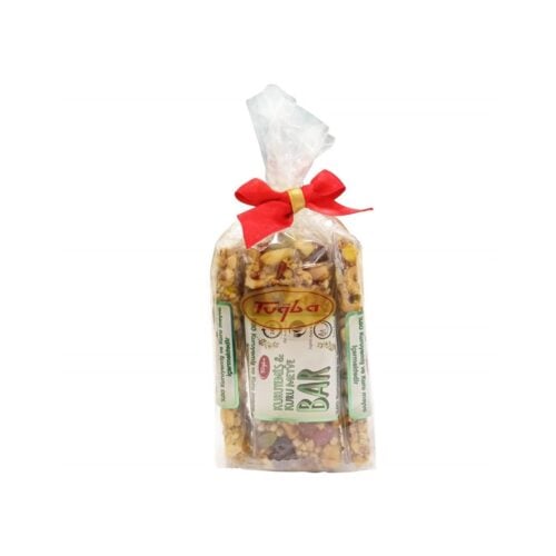 Tuğba karışık fındıklı ve kuru meyveli bar 30 gr (1oz) - 05 adet