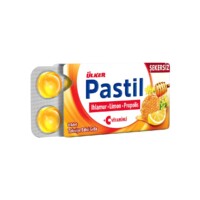 Ulker Lozenge Linden & Lemon & Propolis 22.4 gr (0.79oz) - 8 Pieces