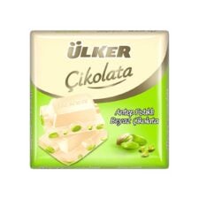 Ulker White Chocolate with Pistachios 60 gr (2.11oz)