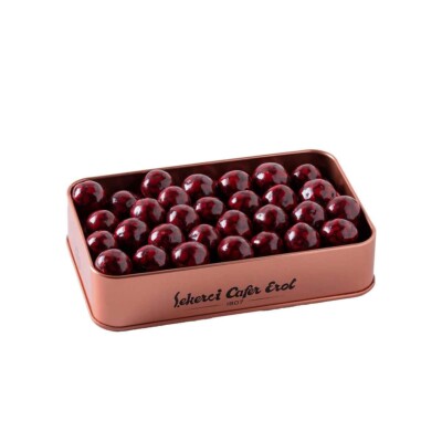 Blackberry Flavored Dragee Metal Box Sekerci Cafer Erol