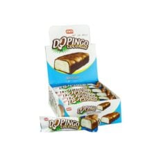 Cici Dopingo Milk Chocolate Coated Coconut Bar in Box 24 gr (0.84oz) – 24 Pieces