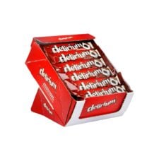 Elvan Delirium Milk Chocolate Coated Biscuit Bar with Marshmallow in Box 28 gr (0.98oz) - 24 Pieces