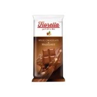 Fiorella Milk Chocolate Bar with Hazelnut 80 gr (2.82oz)
