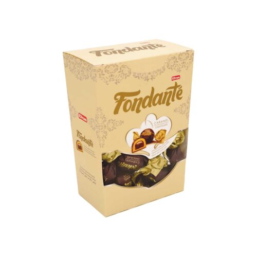 Fondante caramel toffee chocolate in box 300 gr (10. 59oz)