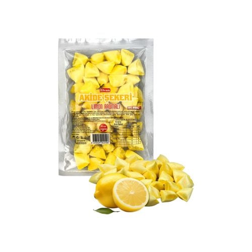 Permen keras rasa lemon elvan 200 gr (7oz)