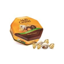 Mell's Caramel Caramel-Filled Milk Chocolate Octagonal Metal Box